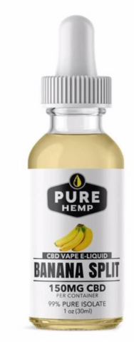 E-Líquido CBD Banana Split – 150 Mg