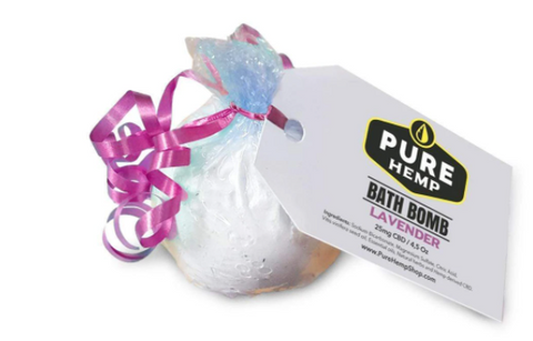Bomba De Baño Con CBD – 25 Mg