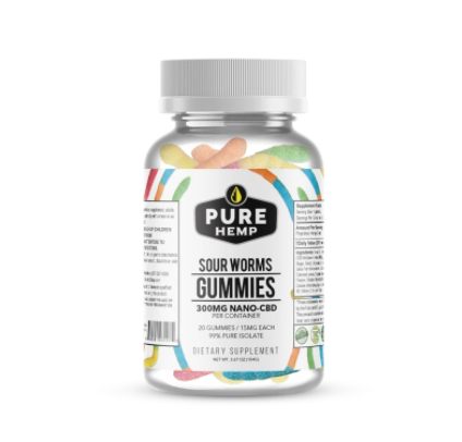 Gomitas De CBD – Gusanos Aciditos 300 Mg